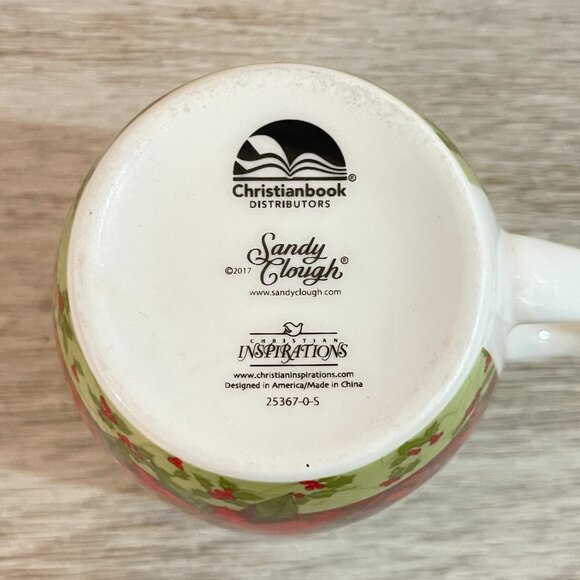 Red Cardinal Mug Cup Make a Joyful Noise Unto The Lord Christmas Holiday - Picture 6 of 6